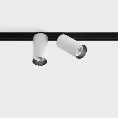 Spotlight IN_LINE TUB S A 60 X2, D30mm, H60mm, L211mm, CREE LED 2x4.5W, 2x536Lm, 4000K, 36fok, CRI>90, 2 wired, DIM DALI, IP20, white color