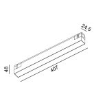 LTX  white track light system
