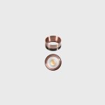 SHIELD L for series TUB M, D52mm,  the cover higher 12mm than body tube, accessories, IP20, copper color