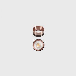 SHIELD for series TUB M, D50mm, H23mm, copper color