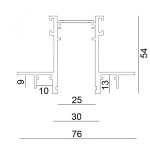LTX IN_LINE TRACK R 3000  track light system
