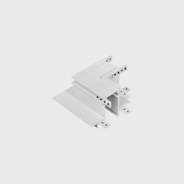   IN_LINE CORNER R HR Recessed "L" track connector, L82mm, W82mm, H54mm, IP20, white color