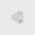IN_LINE CORNER R IN Recessed "L" track connector Сeiling to Wall, in-installation, L82mm, W82mm, H54mm, white color