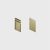 IN_LINE END CAP R/S End cap for recessed & surface, L30mm, H54mm, IP20, 2pcs/set, like gold color