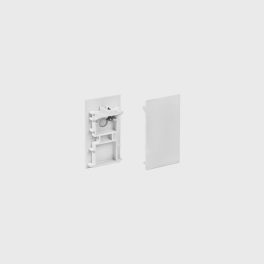   IN_LINE END CAP R/S End cap for recessed & surface, L30mm, H54mm, IP20, 2pcs/set, white color