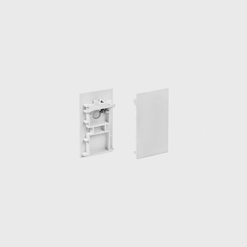 IN_LINE END CAP R/S End cap for recessed & surface, L30mm, H54mm, IP20, 2pcs/set, white color