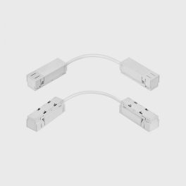   IN_LINE ELECTRICAL JOINT FLEX connector for tack, white color, 2 wired
