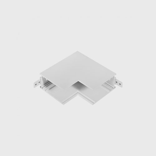 IN_LINE CORNER S IN Surface "L" track Connector Сeiling to Wall in-installation, L82mm,W82mm, H25mm, white color