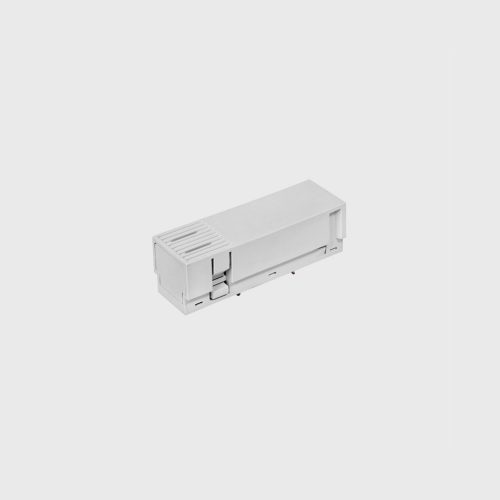 IN_LINE ELECTRICAL JOINT live end for track without cable, L75mm, W25mm, H24mm, IP20, white color, 2 wired