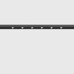 MINI_LINE 42 COMFORT 300  line light, L300mm, W15.4mm, H11.2mm, CREE LED 4W, 390lm, 3000K, 30fok, CRI>90, IP20, black color