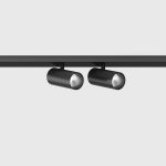 Spotlight MINI_LINE 42 TUB S A X2, D32mm, H70mm, 2x642lm, CREE LED 2x5W, 3000K, 36fok, CRI>90, IP 20,  black color