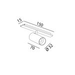 LTX MINI_LINE 42 TUB S A  track light system