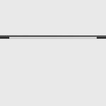MINI_LINE 42 LINEA 600  line light, L600mm, W15.4mm, H11.2mm, Bridgelux LED 12W, 790lm, 3000K, CRI>90, IP20, opal, black color