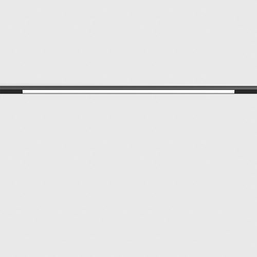 MINI_LINE 42 LINEA 600  line light, L600mm, W15.4mm, H11.2mm, Bridgelux LED 12W, 790lm, 3000K, CRI>90, IP20, opal, black color