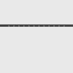 MINI_LINE 42 COMFORT 600  line light, L600mm, W15.4mm, H11.2mm, CREE LED 8W, 780lm, 3000K, 30fok, CRI>90, IP20, black color