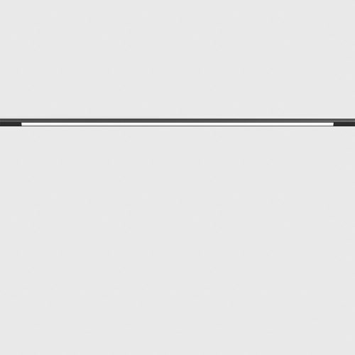 MINI_LINE 42 LINEA 900  line light, L900mm, W15.4mm, H11.2mm, Bridgelux LED 18W, 1185lm, 3000K, CRI>90, IP20, opal, black color
