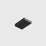 MINI_LINE 42 MEC JOINT. Mechanical Linear connector for track, L19mm, w13.2mm, h3mm, IP 20, black color