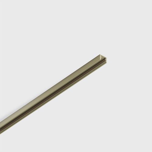 MINI_LINE 42 TRACK S, track surface or suspension with and caps(2pcs), L2000mm, W19mm, H13.5mm, 42V, IP 20, like gold color