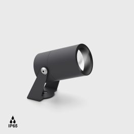   Spotlight luminaire VISOR50. L80mm, D50mm, H82mm, LED 7.7W, 750Lm, 3000K, 50fok, CRI>90, DC48V (without driver), IP65, graphite color