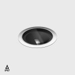 In-ground luminaire wall washer UPP77 WW. D77mm, H102.5mm, LED 6.2W, 503Lm, 3000K, 27x42fok, CRI>90, DC48V (without driver), IP67, IK09, stainless steel