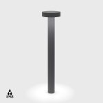 Bollard BARD3, D140mm, H600mm, Bridgelux LED 13W, 2700K, 360fok, CRI>90, 894Lm, AC 220-240V, IP65, graphite color