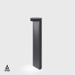 Bollard BARD4, D140mm, H600mm, Bridgelux LED 18W, 2700K, 120fok, CRI>90, 617Lm, AC 220-240V, IP65, graphite color