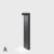 Bollard BARD4, D140mm, H600mm, Bridgelux LED 18W, 2700K, 120fok, CRI>90, 617Lm, AC 220-240V, IP65, graphite color