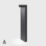 Bollard BARD4, D140mm, H600mm, Bridgelux LED 18W, 2700K, 120fok, CRI>90, 617Lm, AC 220-240V, IP65, graphite color
