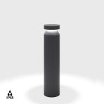 Bollard BARD5, D140mm, H600mm, Bridgelux LED 18W, 2700K, 360fok, 685Lm, CRI>90, AC 220-240V, IP65, graphite color