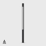 Bollard YARD 2. D30mm, H600mm, LED 4W, 3000K, 120fok, 659Lm, CRI>80, 48V DC (without driver), IP65, graphite