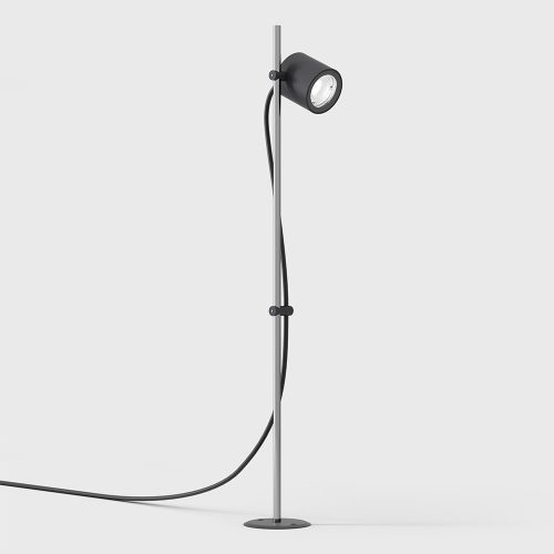 Bollard YARD 1, D58mm, L57mm, H600mm, CREE LED 6.3W, 3000K, 30fok, 478Lm, 220V-240V, IP65, graphite/stainless steel color