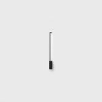 LTX ROD black wall lamp