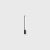 LTX ROD black wall lamp