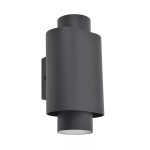 CYPRES kültéri LED fali fel/le világító 2 LIGHT GU10 sötétszürke 2*Max.7W 2*GU10
