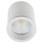MaxLight C0155 LAMPA SUFITOWA TUB OKRĄGŁY BIAŁY+ PIERŚCIEŃ OZDOBNY BIAŁY RC0155/C0156 WHITE - MAX-C0155