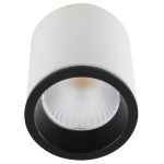 MaxLight C0155 LAMPA SUFITOWA TUB OKRĄGŁY BIAŁY+ PIERŚCIEŃ OZDOBNY BIAŁY RC0155/C0156 WHITE - MAX-C0155