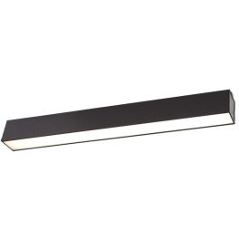   MaxLight C0190 LAMPA SUFITOWA LINEAR BLACK 18W 4000K - MAX-C0190