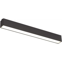  MaxLight C0190D LAMPA SUFITOWA LINEAR BLACK 18W 4000K ŚCIEMNIALNA - MAX-C0190D