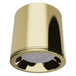   MaxLight C0217 LAMPA SUFITOWA FORM ZŁOTA GU10 IP65 - MAX-C0217