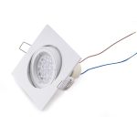 MaxLight H0039 OPRAWA WPUSTOWA FINE KWADRATOWA BIAŁA - MAX-H0039