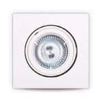 MaxLight H0039 OPRAWA WPUSTOWA FINE KWADRATOWA BIAŁA - MAX-H0039