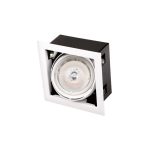 MaxLight H0059 OPRAWA WPUSTOWA MATRIX I BIAŁA - MAX-H0059