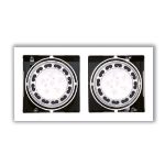 MaxLight H0060 OPRAWA WPUSTOWA MATRIX II BIAŁA GU10 AR111 IP20