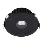 MaxLight H0088 OPRAWA WPUSTOWA PLAZMA CZARNA IP54 - MAX-H0088