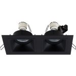 MaxLight H0091 OPRAWA PODTYNKOWA HIT II CZARNA - MAX-H0091