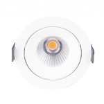 MaxLight H0094 OPRAWA WPUSTOWA CYKLOP BIAŁA IP65 LED IP65