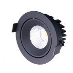 MaxLight H0095 OPRAWA WPUSTOWA CYKLOP CZARNA IP65 LED IP65