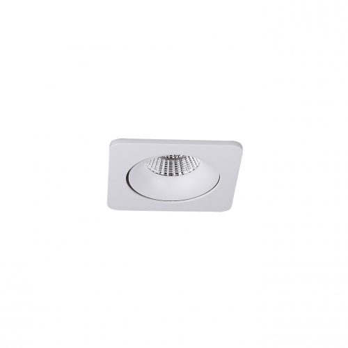 MaxLight H0100 OPRAWA WPUSTOWA MAX ARYA SQUARE WHITE 8W ŚCIEMNIALNA - MAX-H0100