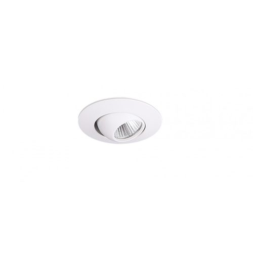 MaxLight H0104 OPRAWA WPUSTOWA MAX YUCA ROUND TILTED WHITE 3W - MAX-H0104