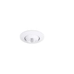 MaxLight H0104 OPRAWA WPUSTOWA MAX YUCA ROUND TILTED WHITE 3W - MAX-H0104